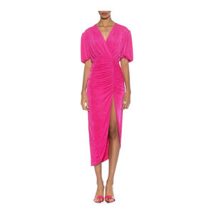 ALEXIA ADMOR Asymmetrical Dress in Pink, Size L